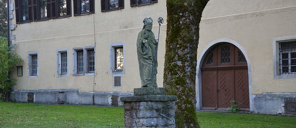Fountain at the former monastry Adelberg